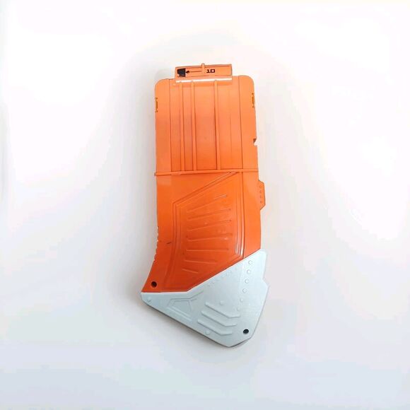 NERF Doomlands Desolator White/Orange Banana Magazine Dart Clip 10Rd Replacement - Picture 1 of 5